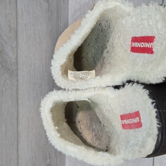 Vintage Unionbay Y2K Power Leather Insulated Mary Jane PlatformMule shoes sz 11 - Picture 9 of 12